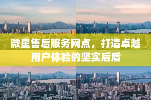 微星售后服务网点，打造卓越用户体验的坚实后盾