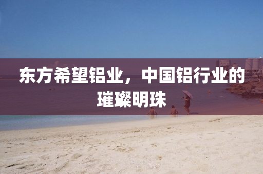 东方希望铝业，中国铝行业的璀璨明珠