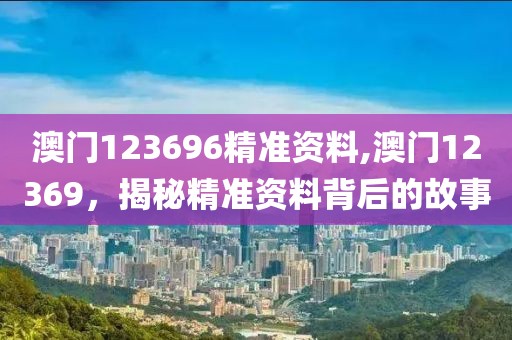 澳门123696精准资料,澳门12369，揭秘精准资料背后的故事