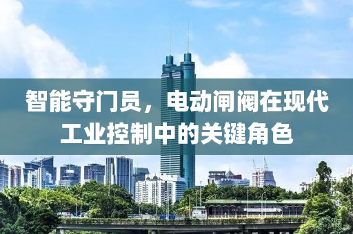 电动闸阀
