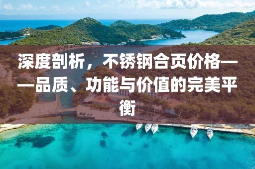 深度剖析，不锈钢合页价格——品质、功能与价值的完美平衡