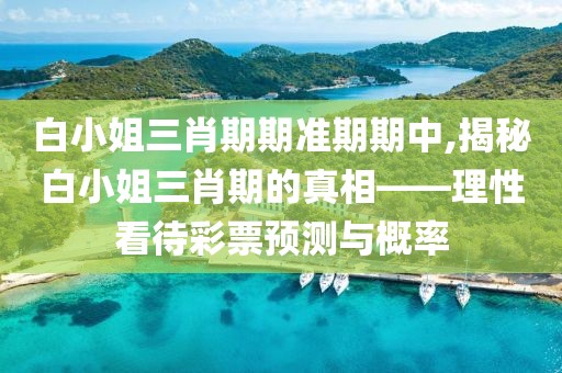 白小姐三肖期期准期期中,揭秘白小姐三肖期的真相——理性看待彩票预测与概率