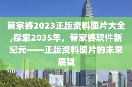 管家婆2023正版资料图片大全,探索2035年，管家婆软件新纪元——正版资料图片的未来展望