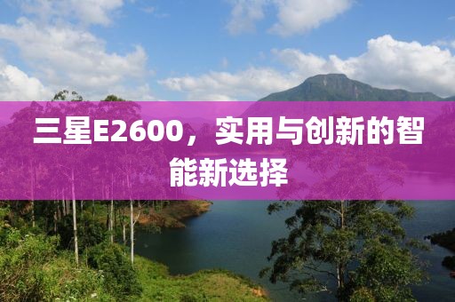 三星E2600，实用与创新的智能新选择