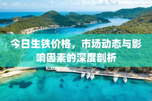 今日生铁价格，市场动态与影响因素的深度剖析