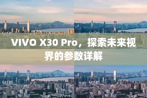 VIVO X30 Pro，探索未来视界的参数详解