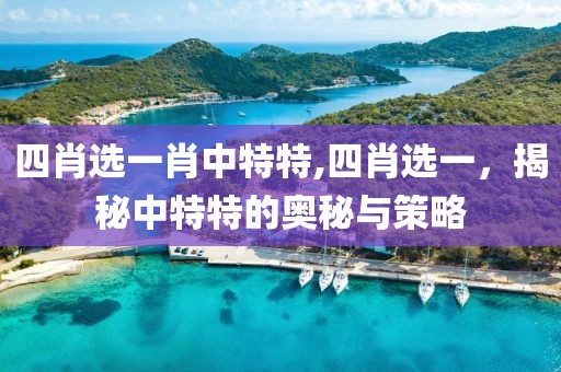 四肖选一肖中特特,四肖选一，揭秘中特特的奥秘与策略