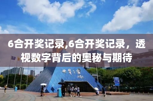 6合开奖记录,6合开奖记录，透视数字背后的奥秘与期待