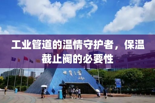 工业管道的温情守护者，保温截止阀的必要性