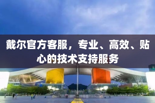 戴尔官方客服，专业、高效、贴心的技术支持服务