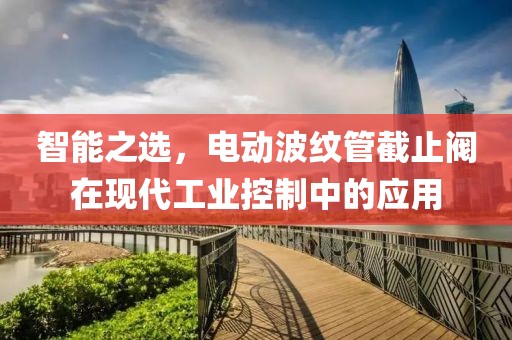 智能之选，电动波纹管截止阀在现代工业控制中的应用