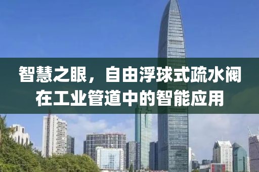 智慧之眼，自由浮球式疏水阀在工业管道中的智能应用