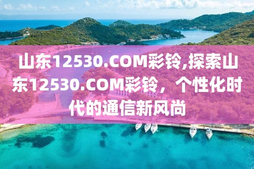 山东12530.COM彩铃,探索山东12530.COM彩铃，个性化时代的通信新风尚