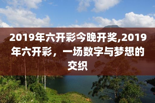 2019年六开彩今晚开奖,2019年六开彩，一场数字与梦想的交织