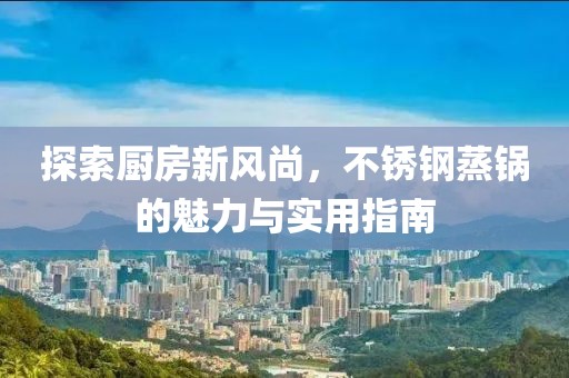 探索厨房新风尚，不锈钢蒸锅的魅力与实用指南