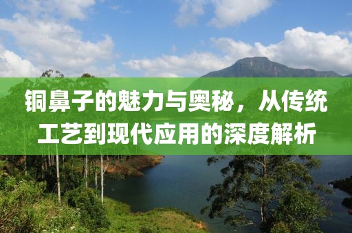 铜鼻子的魅力与奥秘，从传统工艺到现代应用的深度解析